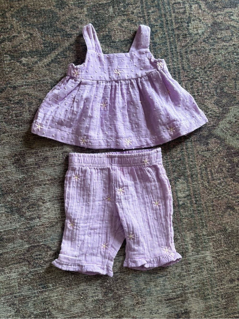 Cat & Jack Baby Lavender Purple Set NWOT